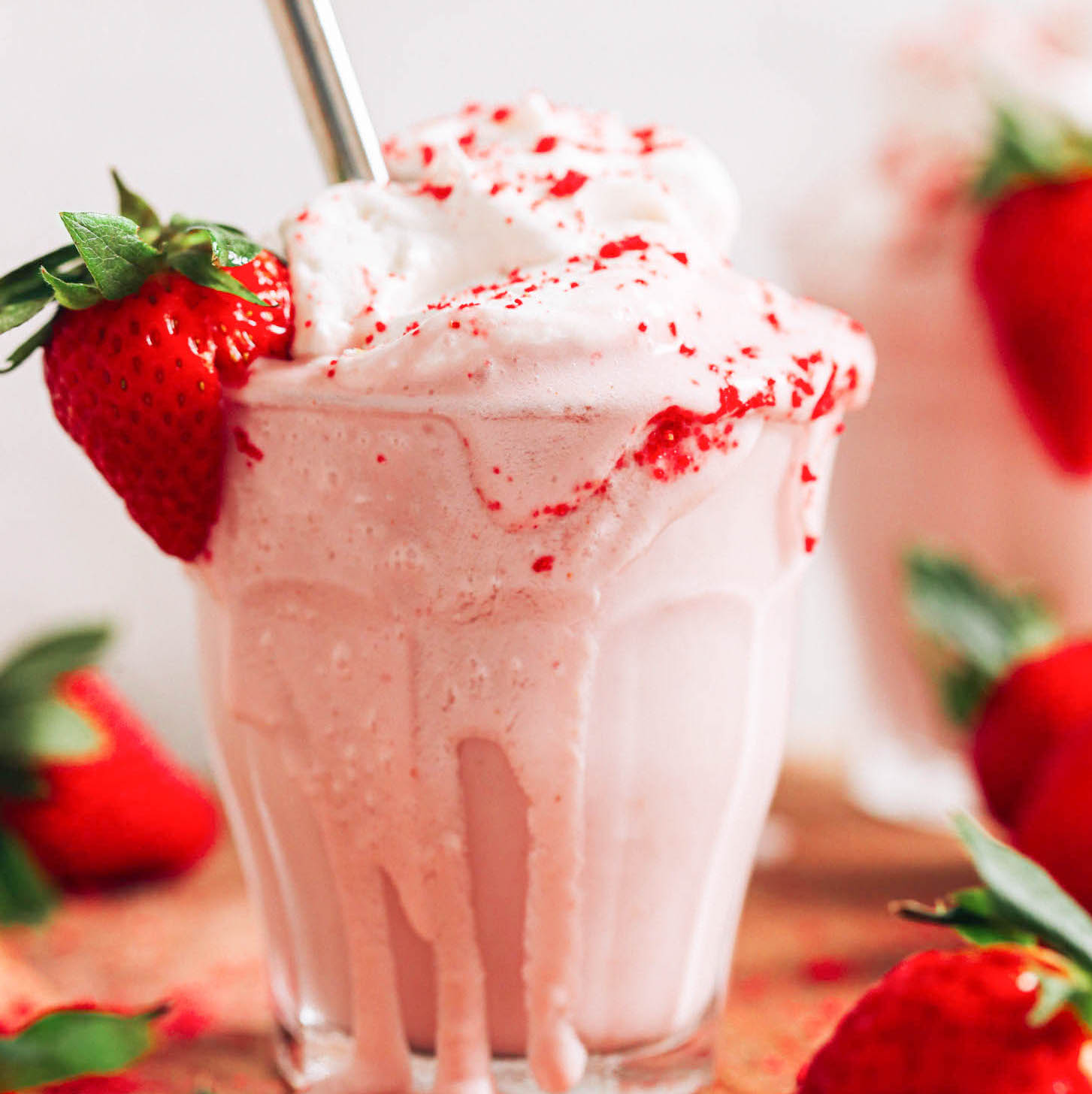 strawberry milkshake manicure pedicure
