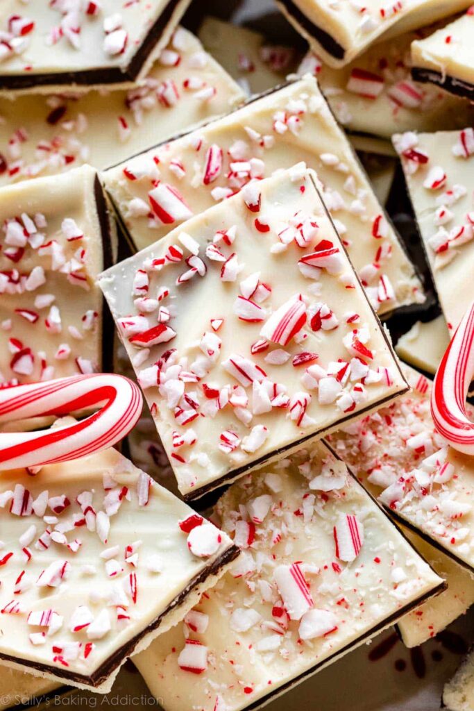 chocolate peppermint manicure pedicure
